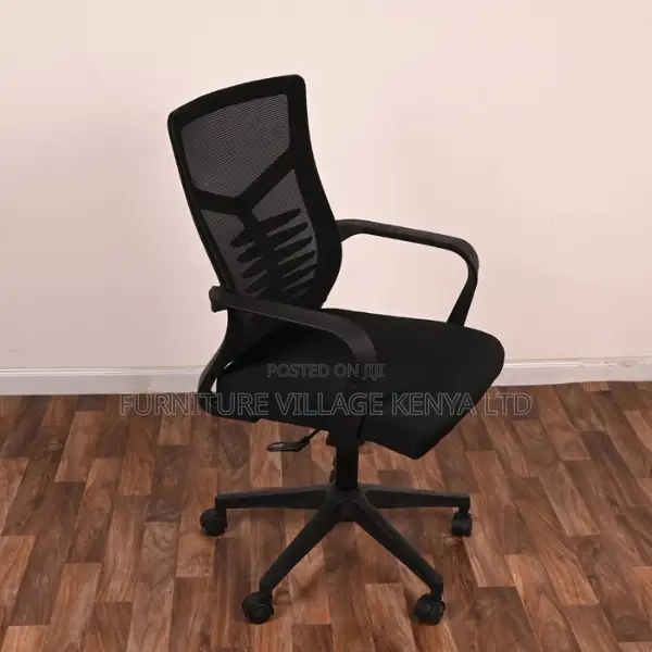 Office Chair: Orthomesh Mid Back Executive Swivel Chair