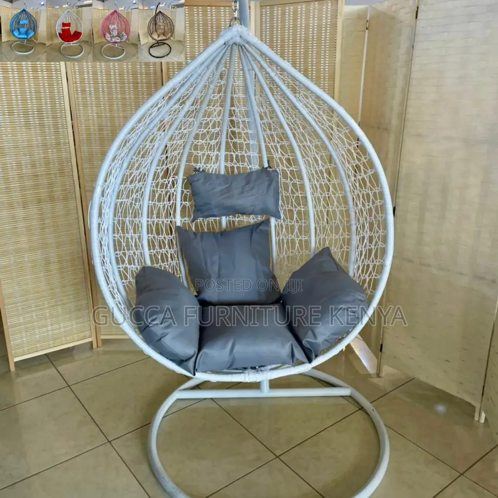 Office Chairs: Swinging Bird Nest Structure Outdoor Chair