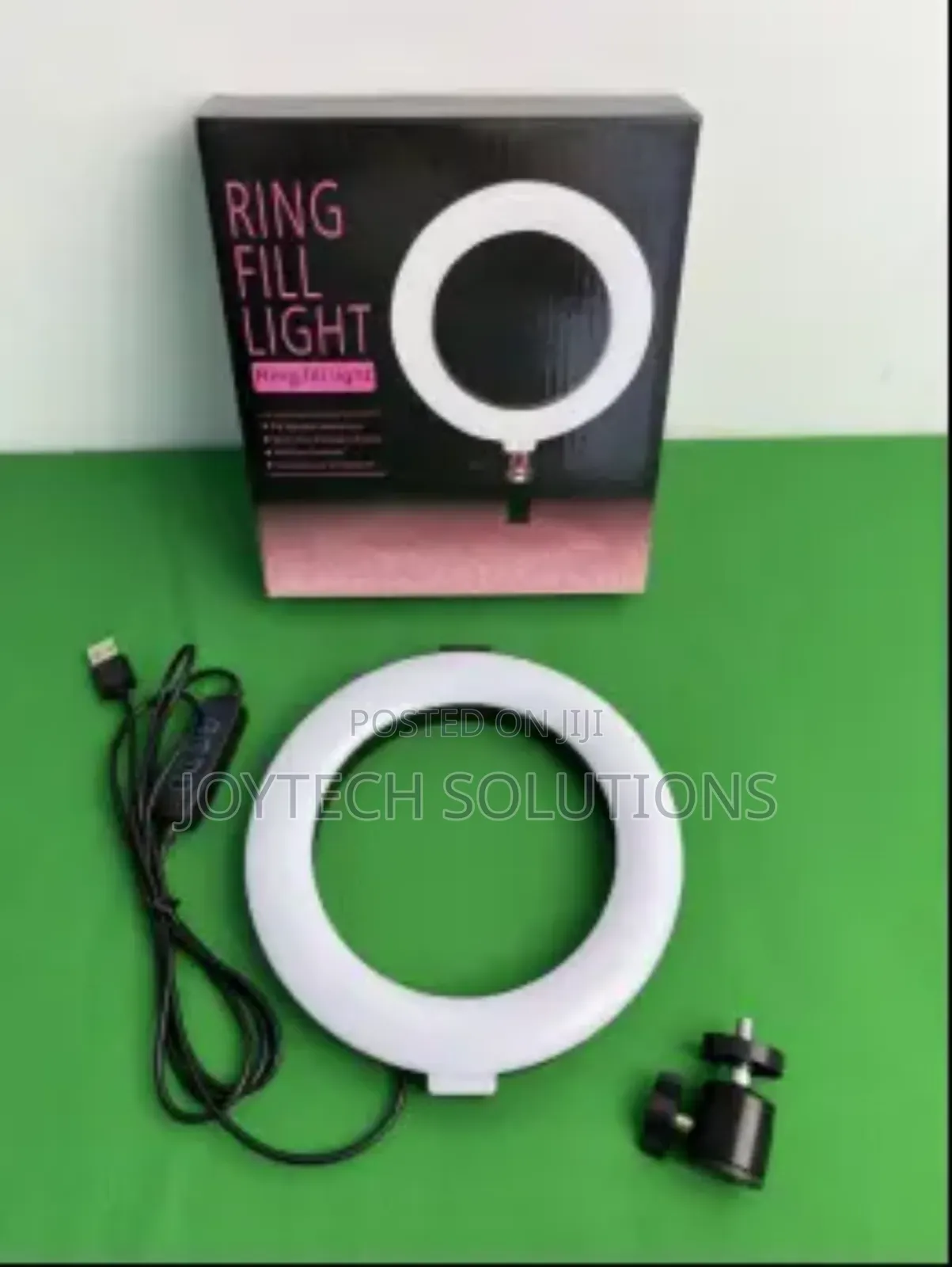 Phone Holder Tripod Stand With a 10inch Ring Fill Light