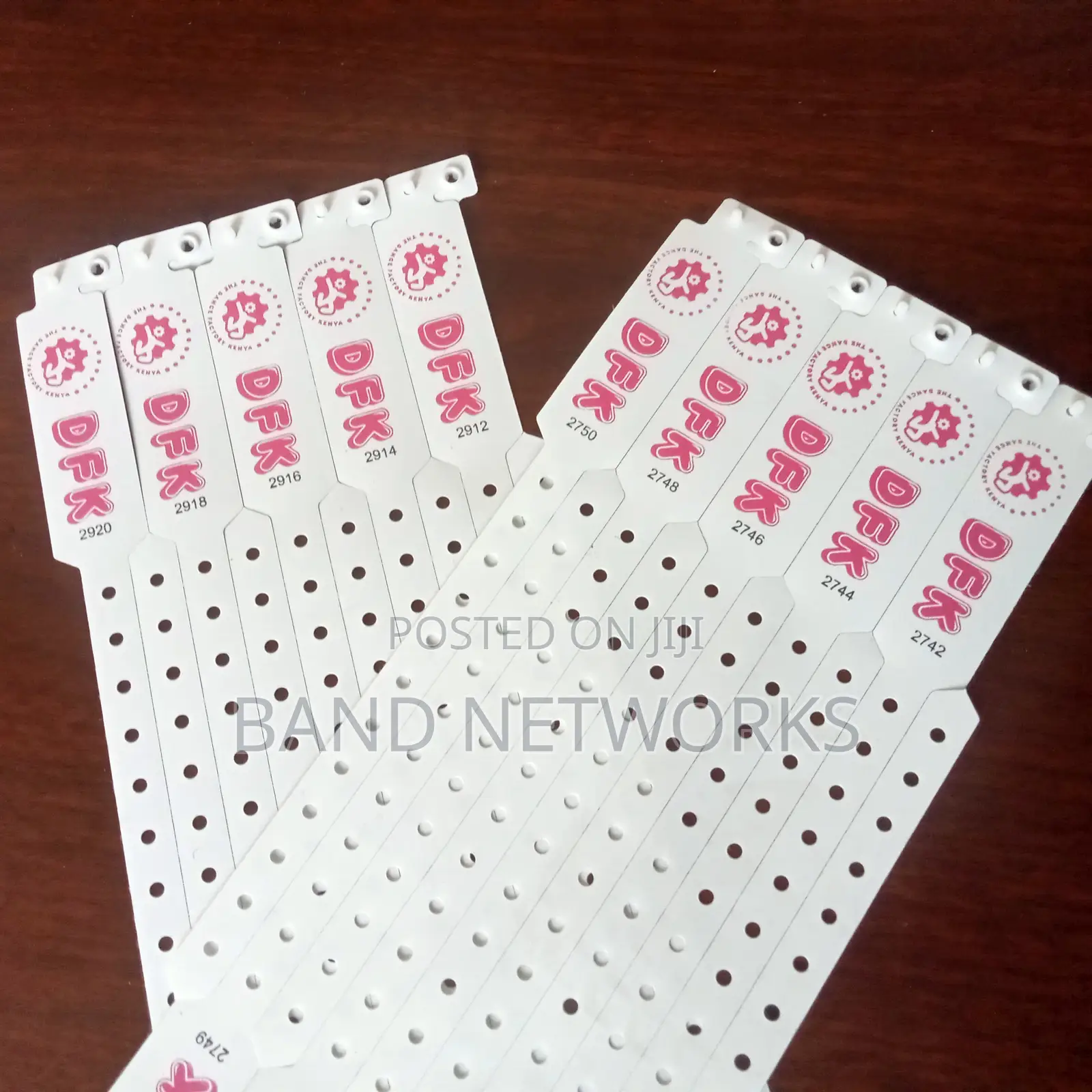 Plastic Vinyl Event, Hotel Festival Wristbands