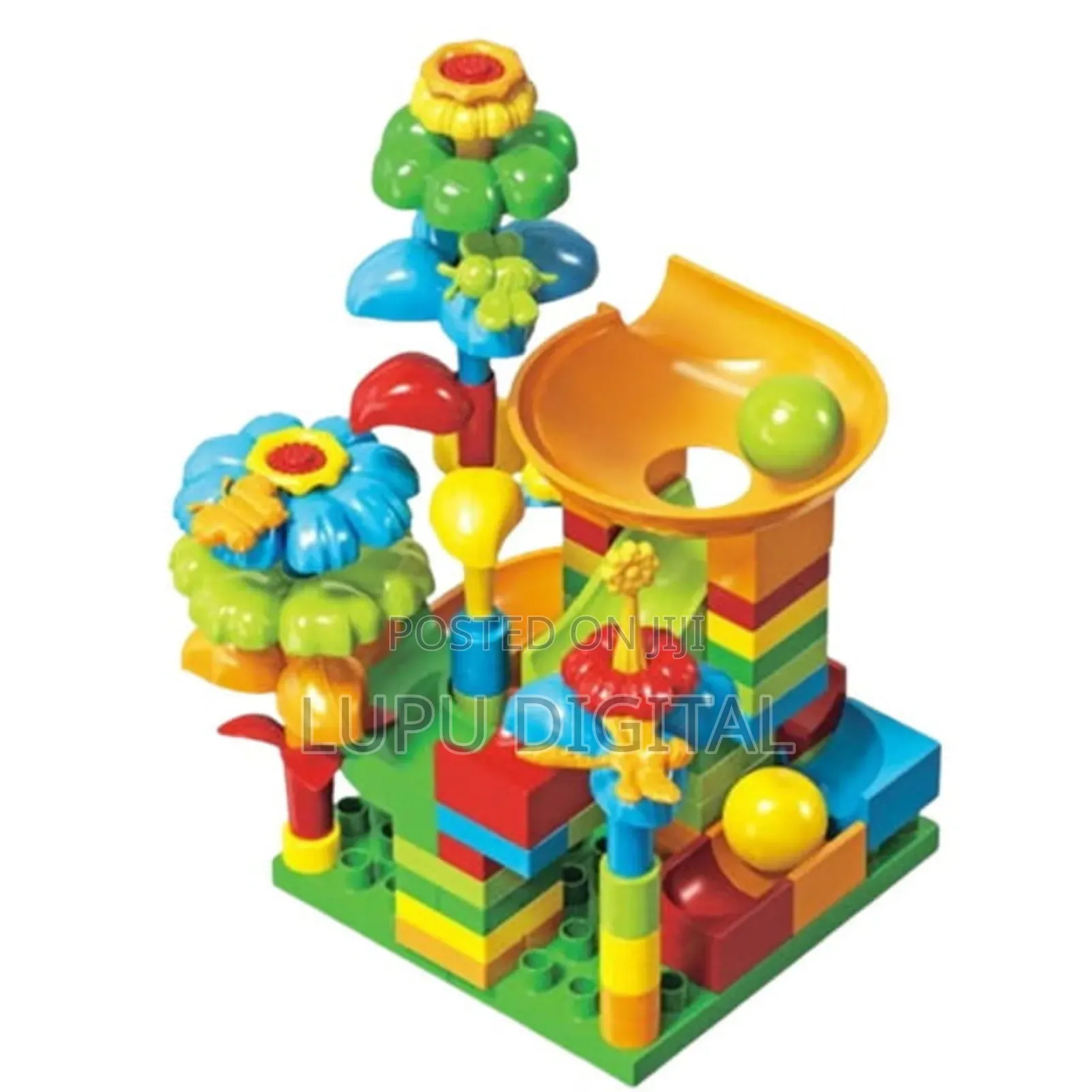 Fun Slideway Building Blocks.
Diy Assembling.