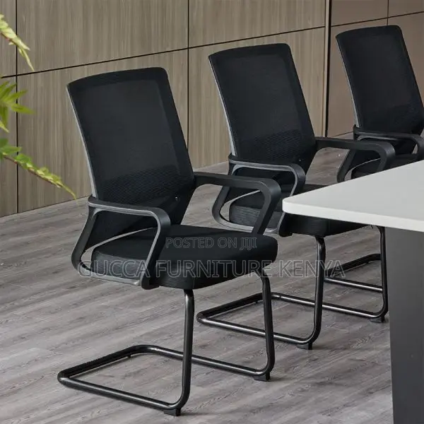 Office Chair:Modern Fixed Cantilever Reception Chair