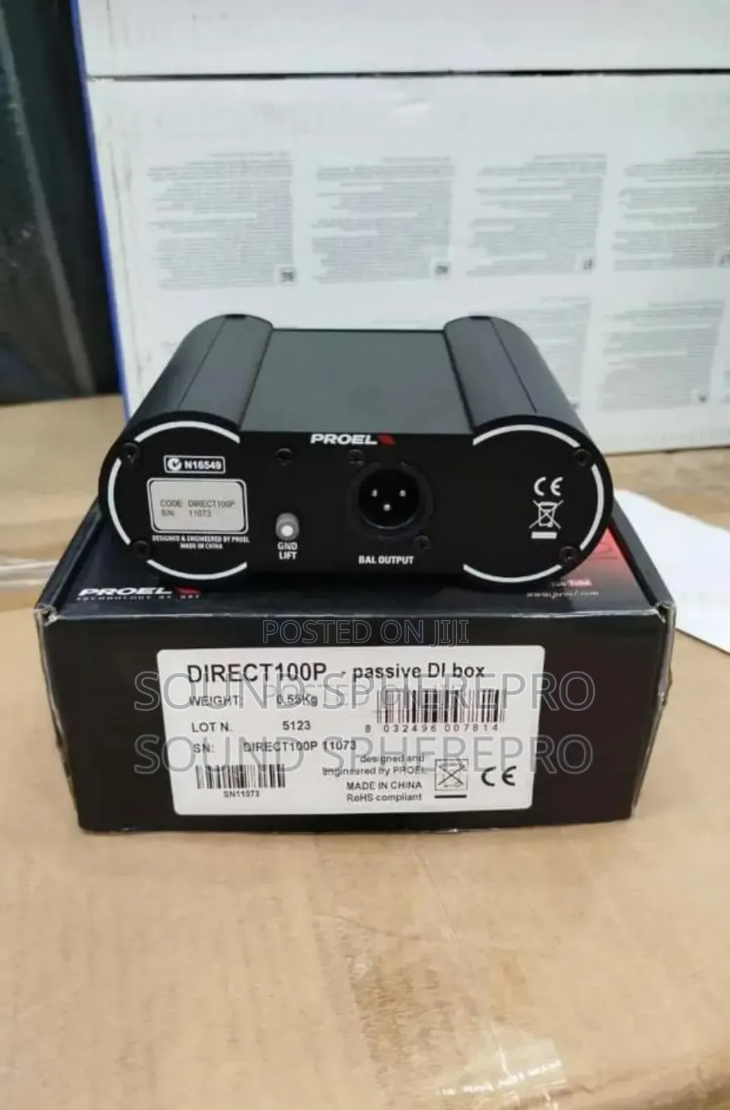 Proel Directly 100q Active Di Box