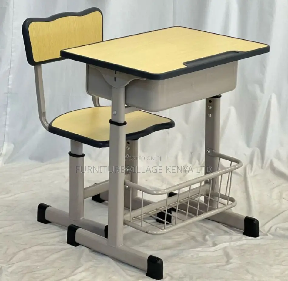 Office Table: Adjustable Kid's Desk Study Station
