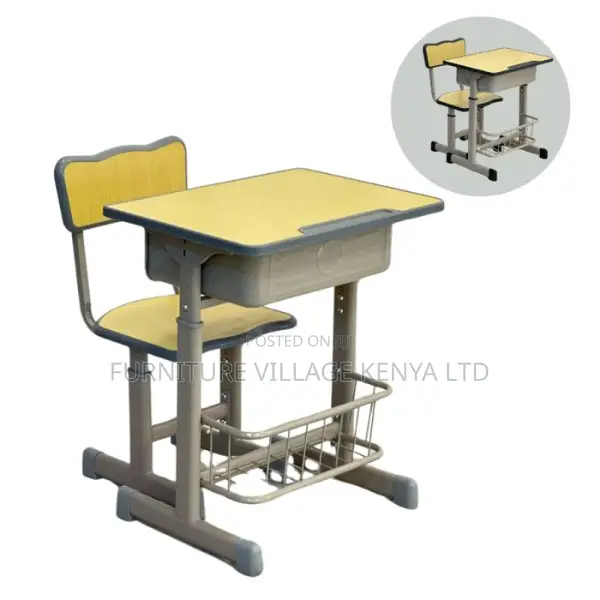 Office Table: Adjustable Kid's Desk Study Station