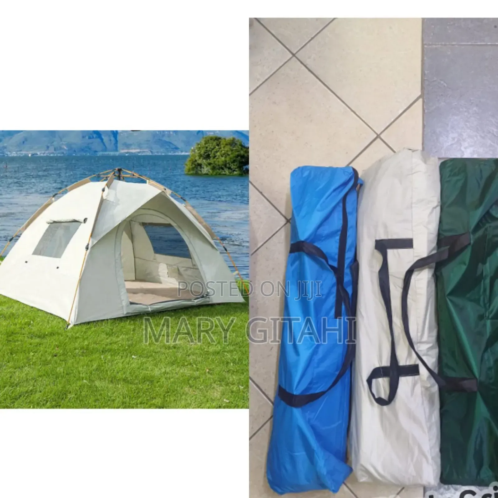 Heavy Duty *Camping Tent*
 Capacity of 4