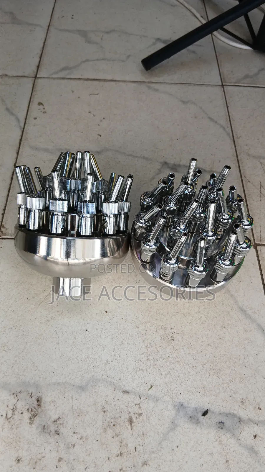Three Layer Flower Like Fountain Nozzle