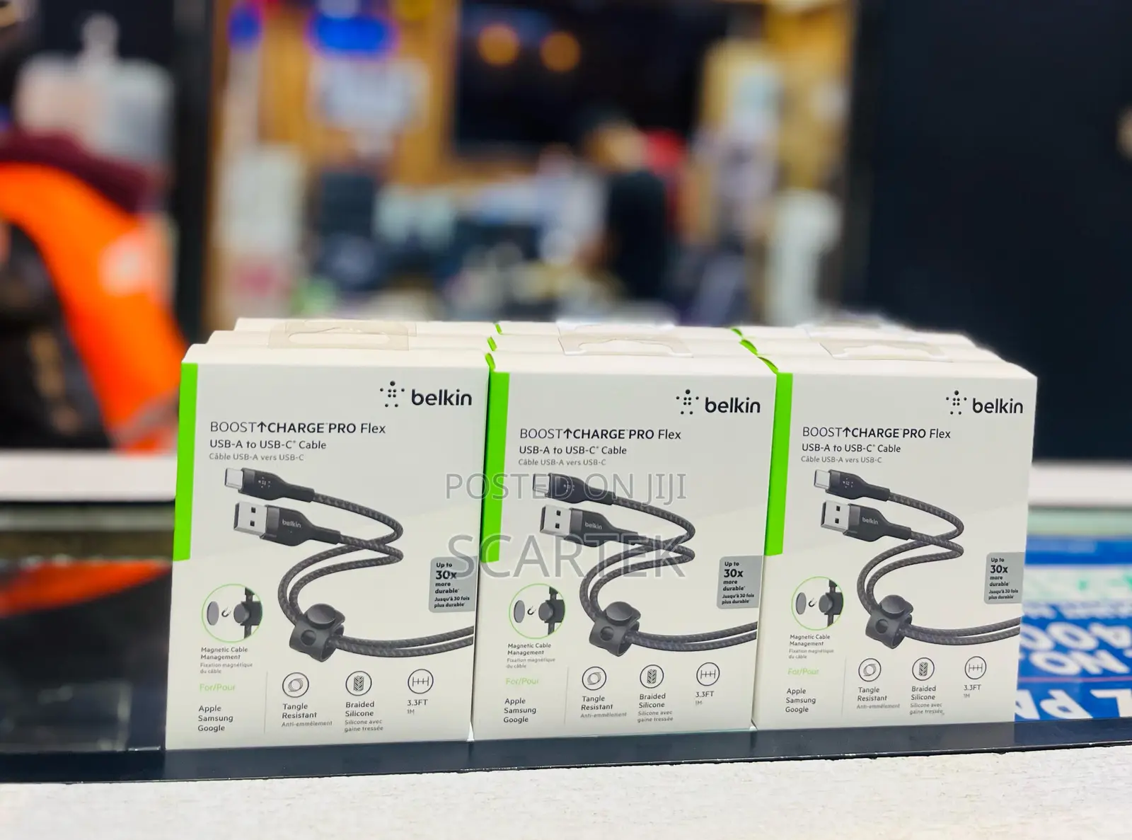 Belkin  Boost Charge Pro Flex Usb A To Usb C Cable