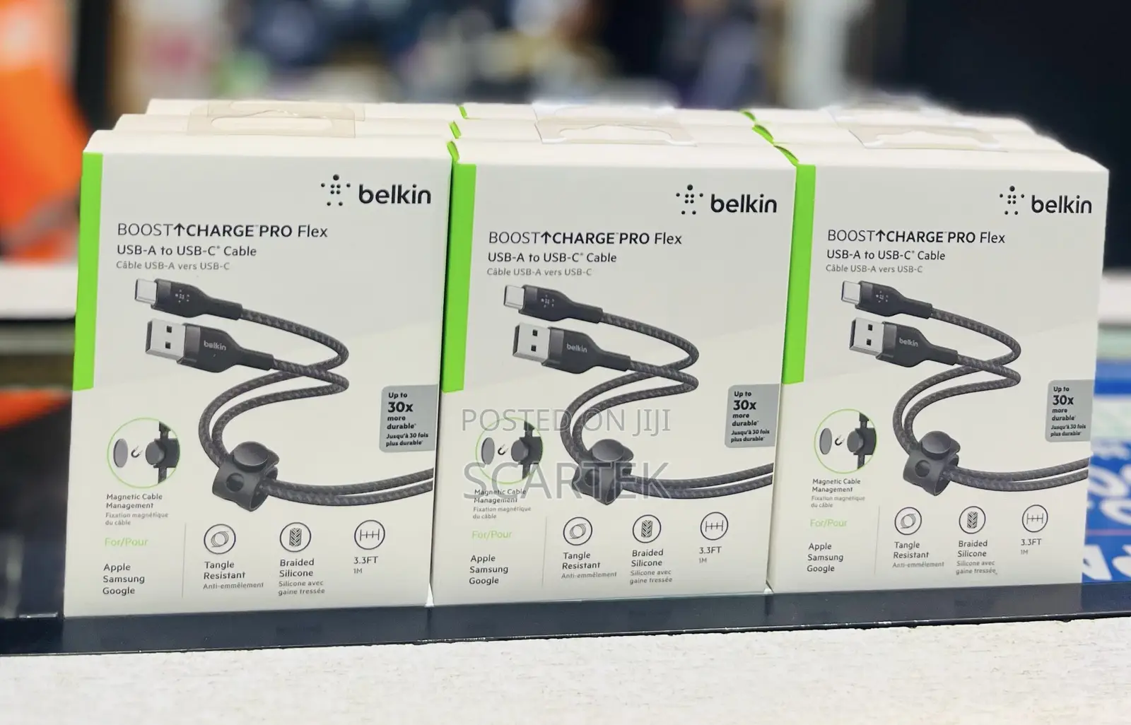 Belkin  Boost Charge Pro Flex Usb A To Usb C Cable