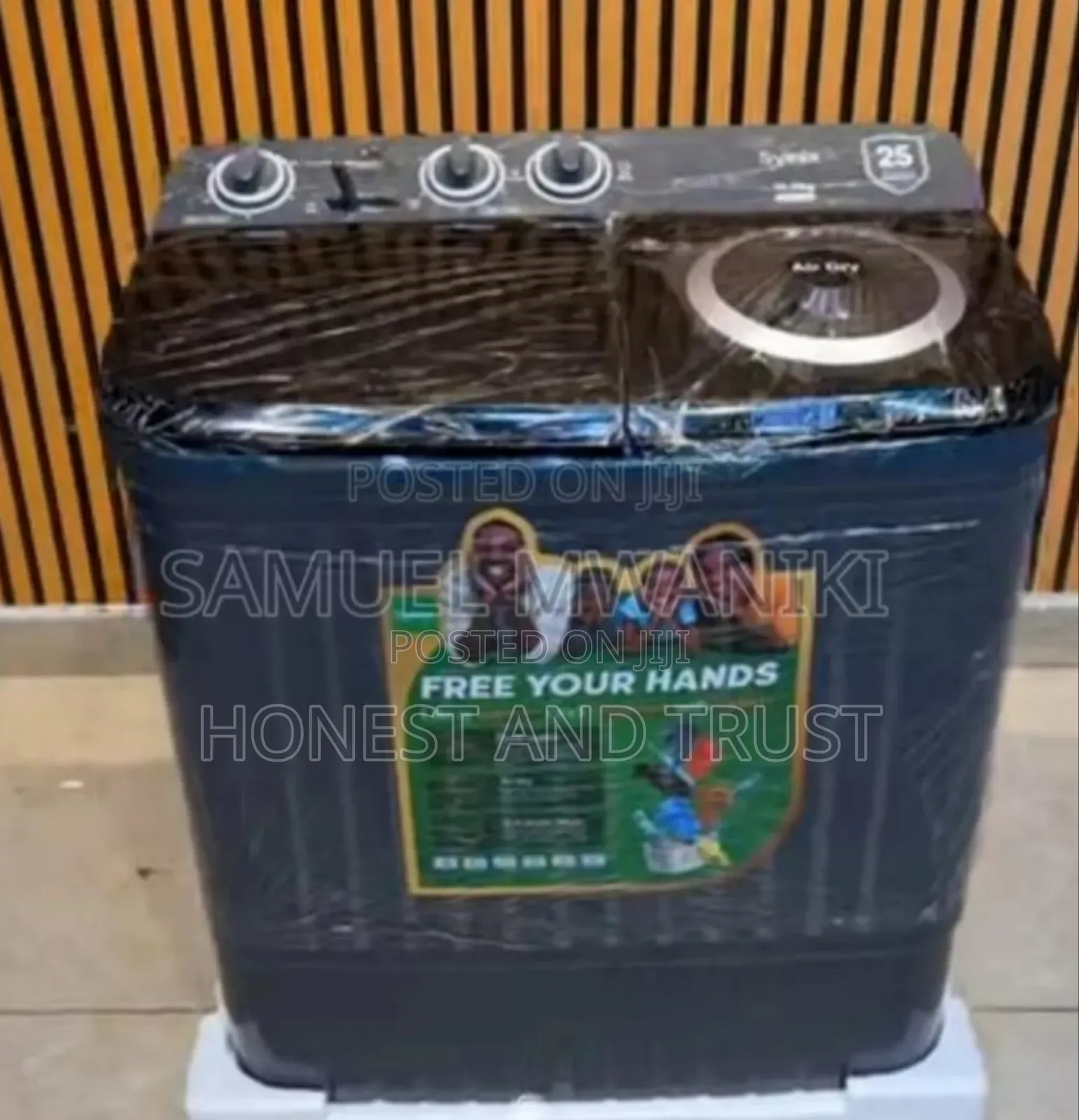 Syinix 10kgs Twin Tub Semi-Automatic Washing Machine