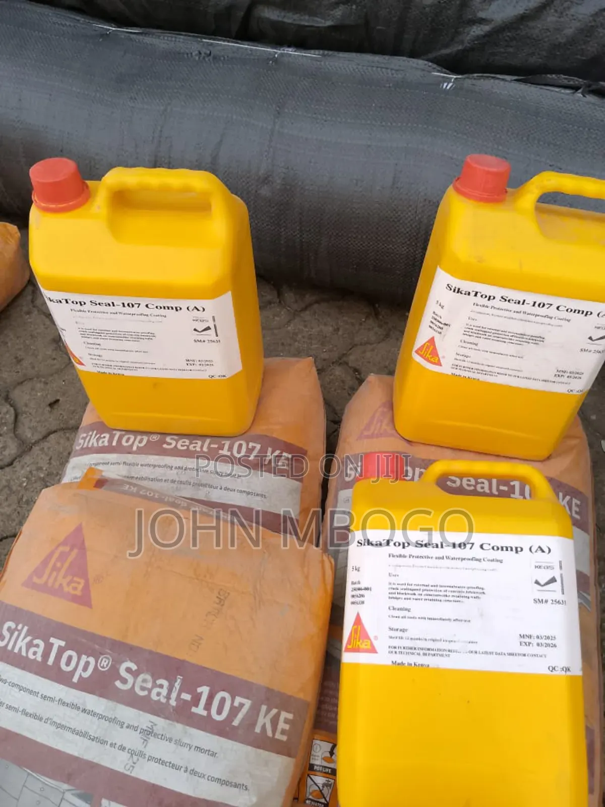 Sikatop Seal 107 - Waterproofing Compound.