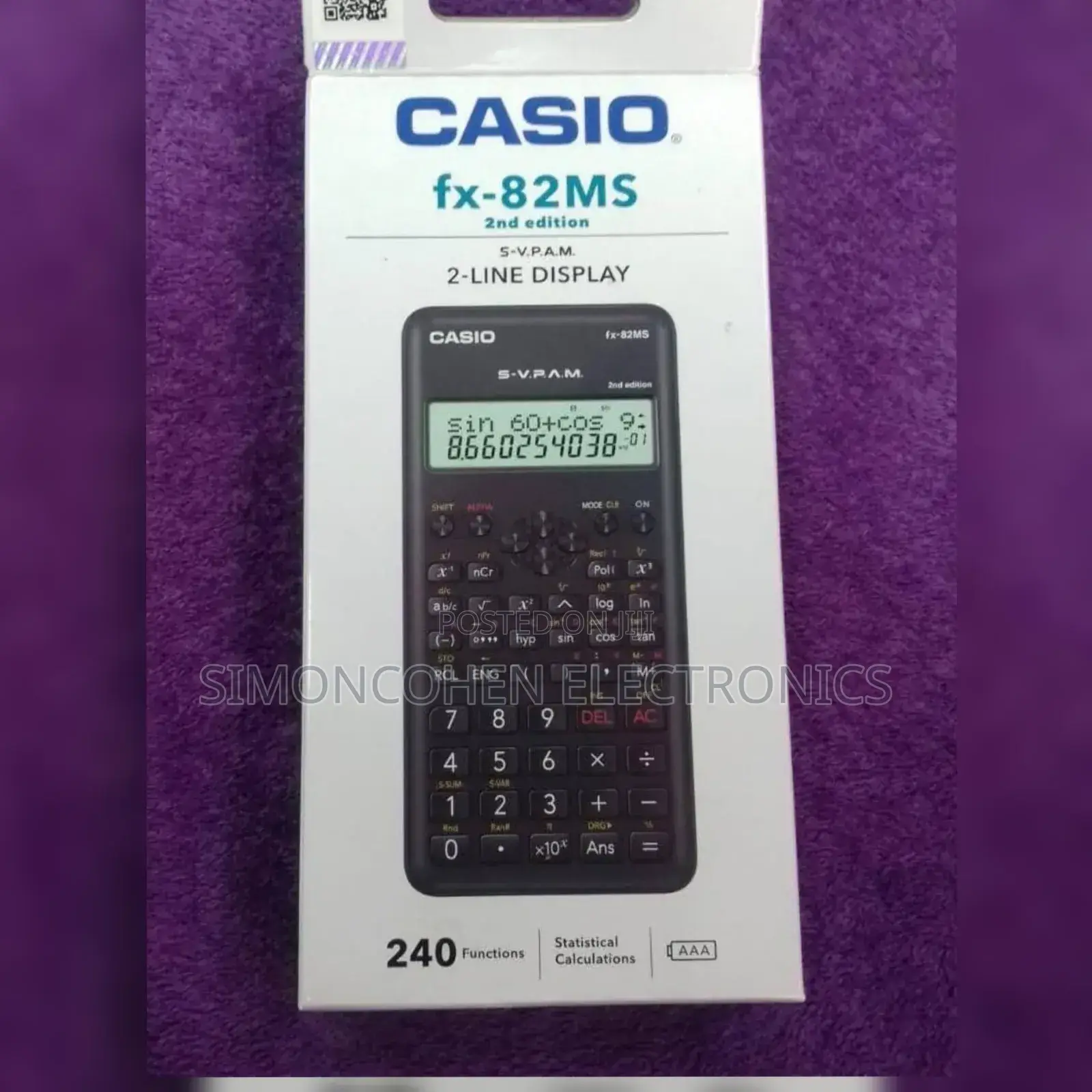 Casio Calculator 82ms No.2