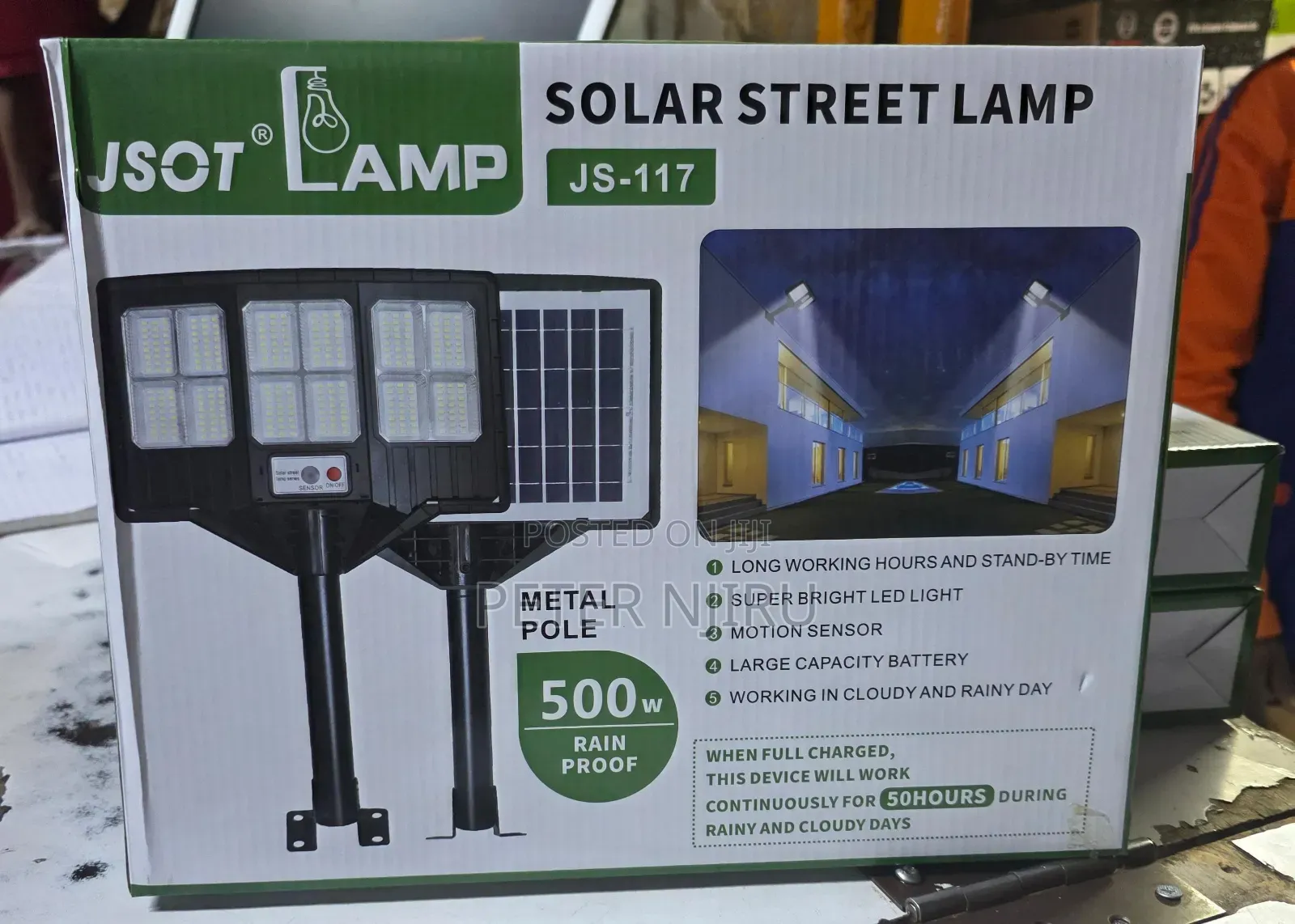 Jsot Solar Street Light 500 Watts