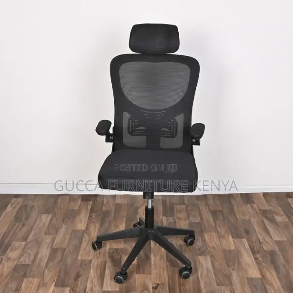 Office Furniture:Rotating Home Office Chair With Modern Arms
