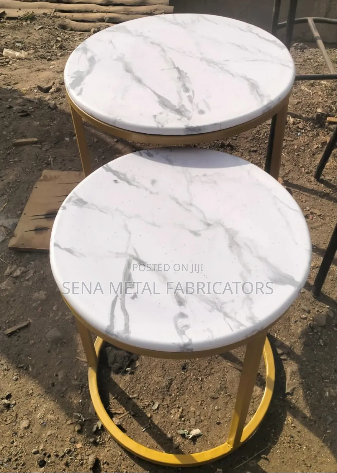 Modern Round Coffee Table Sets,Stacking Nesting.