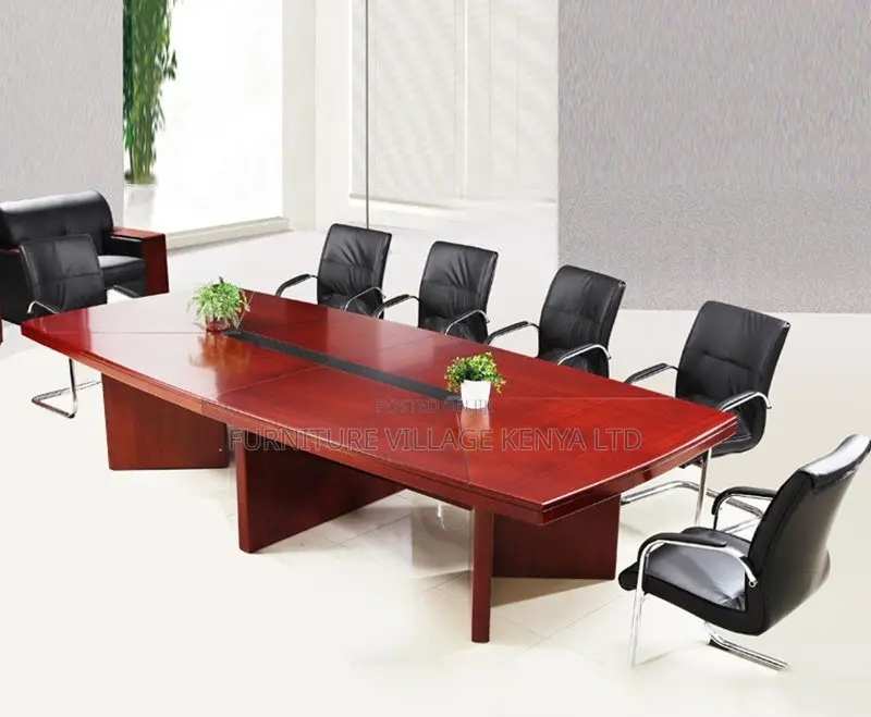 Office Table:300cm Large-Capacity Corporate Conference Table