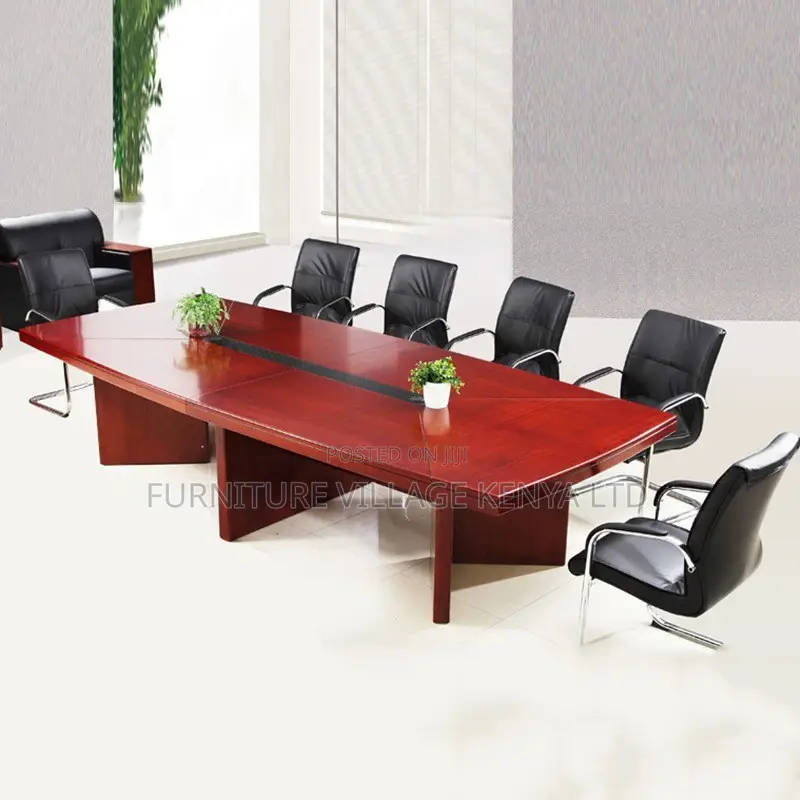 Office Table:300cm Large-Capacity Corporate Conference Table