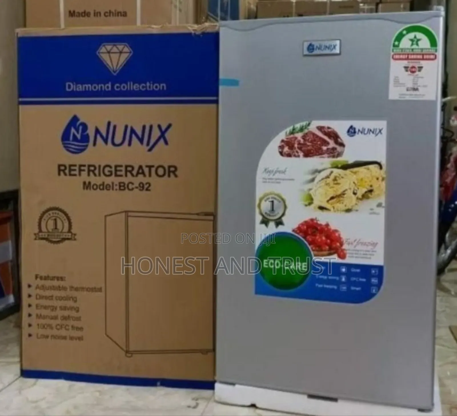 92l Nunix Bc-92 Single Door Refrigerator