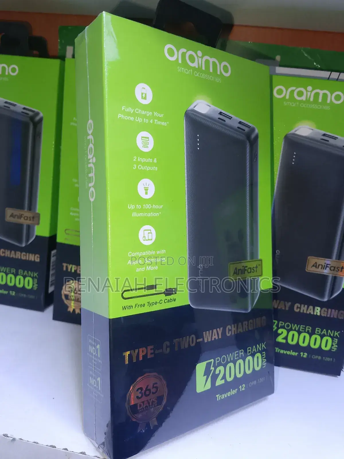 20000 Mah Power Bank.Compatiblevapple, Samsung More