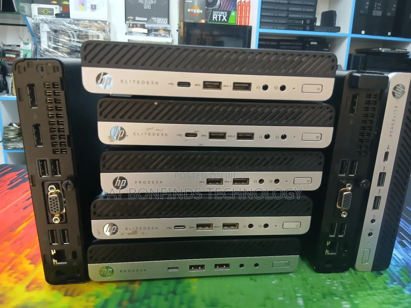 Desktop Computer HP EliteDesk 800 G4 16GB Intel Core i5 SSD 256GB