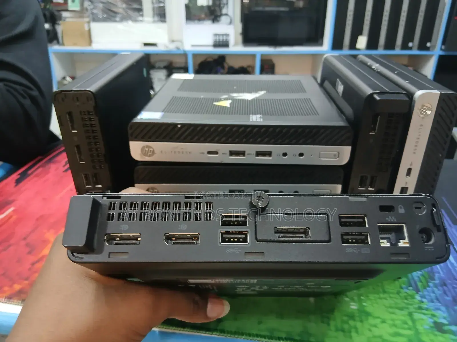 Desktop Computer HP EliteDesk 800 G4 16GB Intel Core i5 SSD 256GB