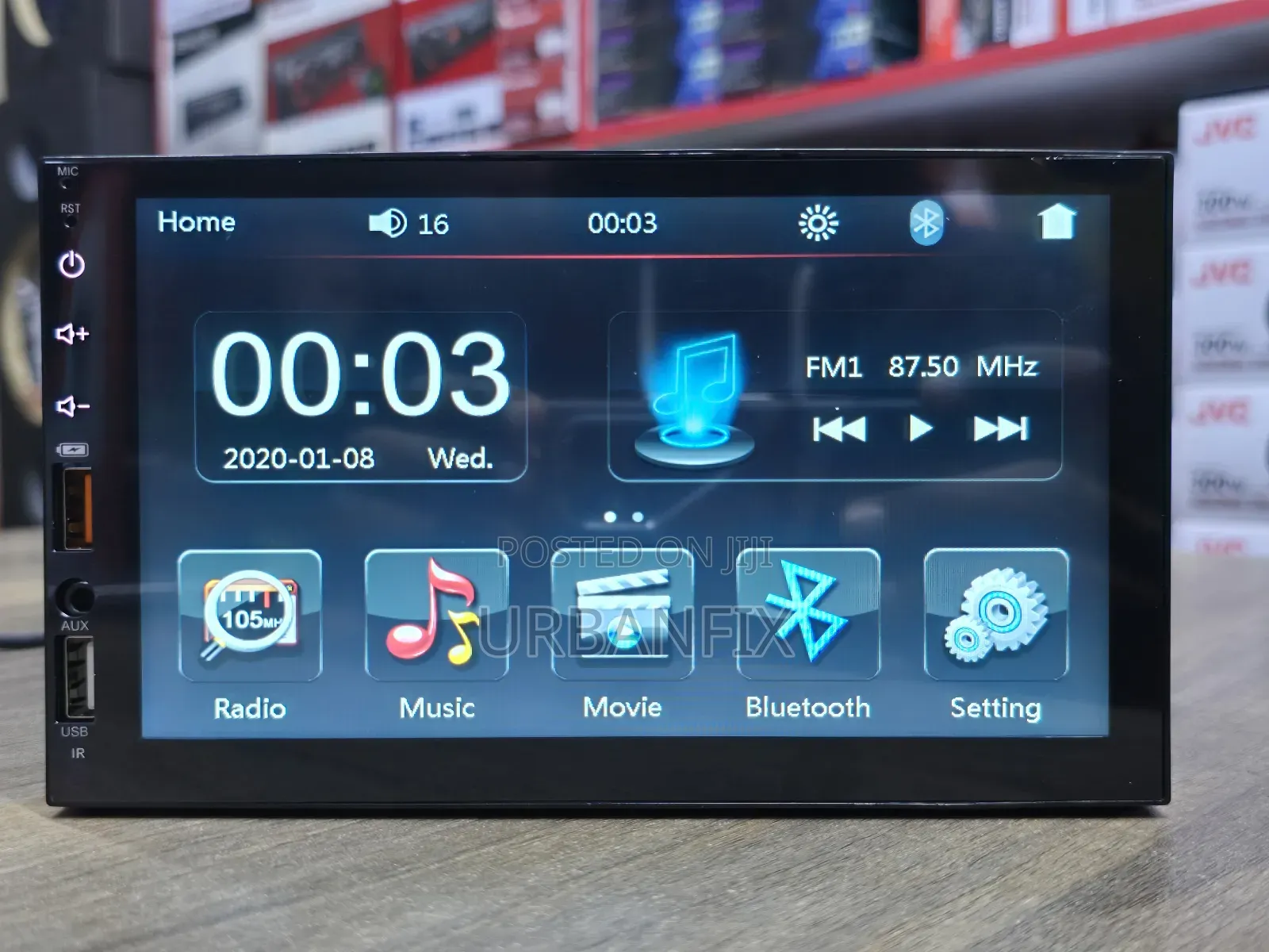 7 Inch Bluetooth Mp5 Car Radio With Fm, Usb, Aux