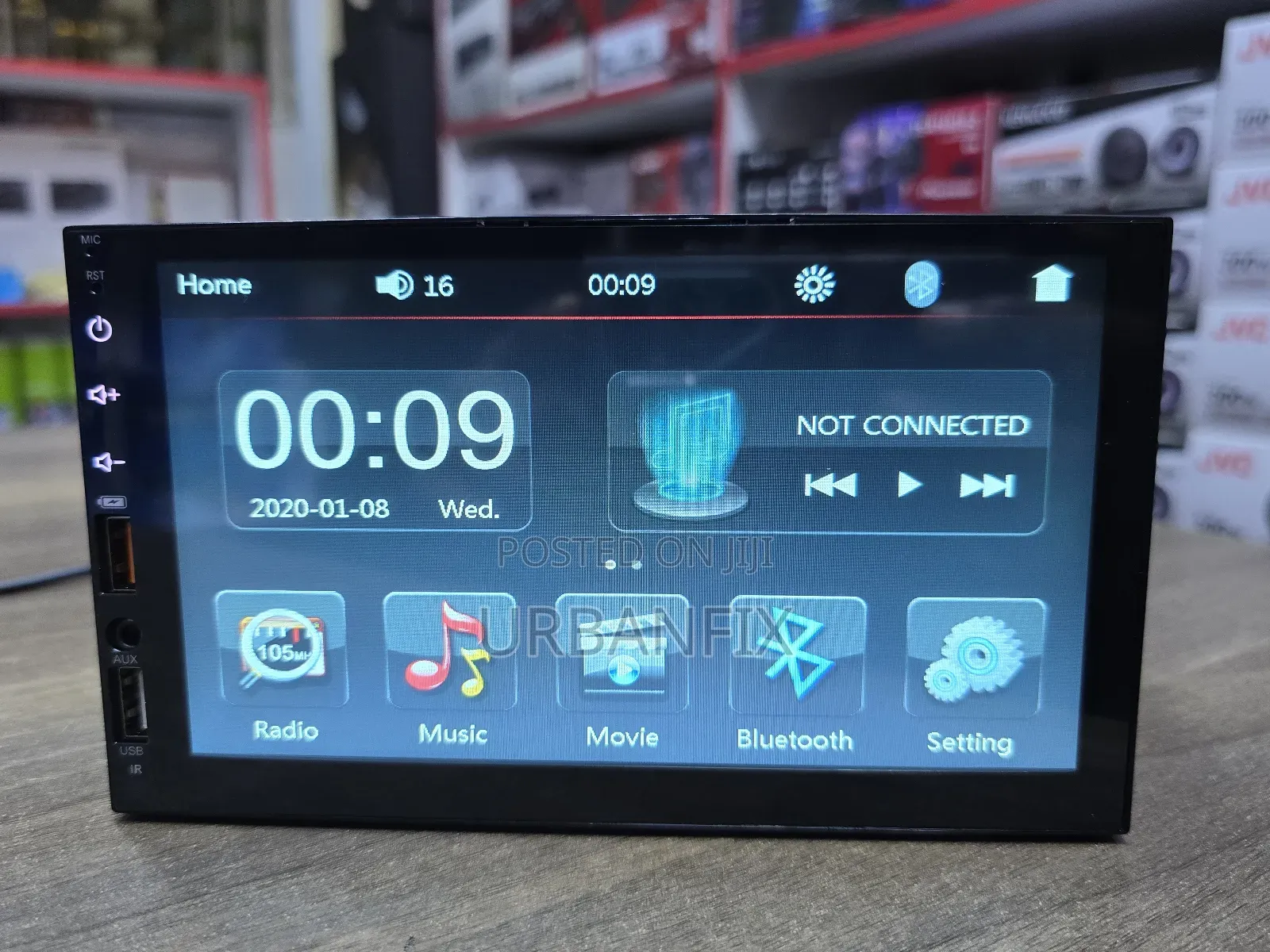7 Inch Mp5 Video Car Player With Bluetooth, Fm, Usb, Aux