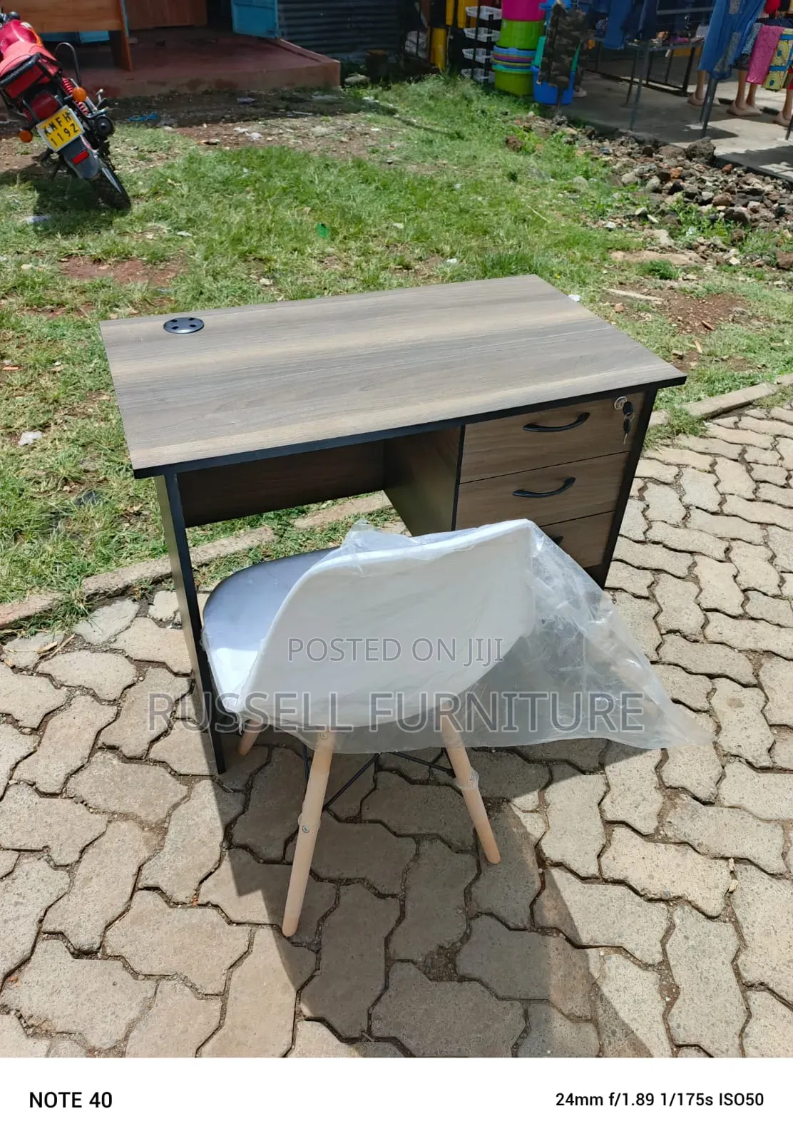 Home Study Office (American) and White Eames Chair