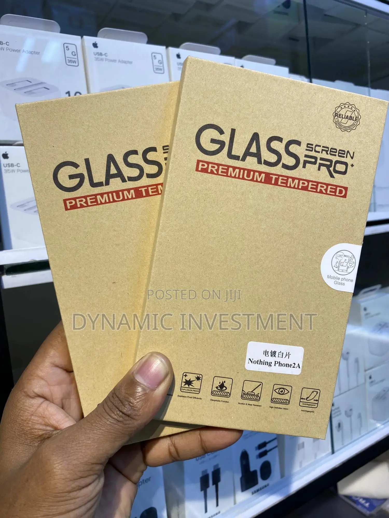Nothing Phone 2a Tempered Glass Screen Protector