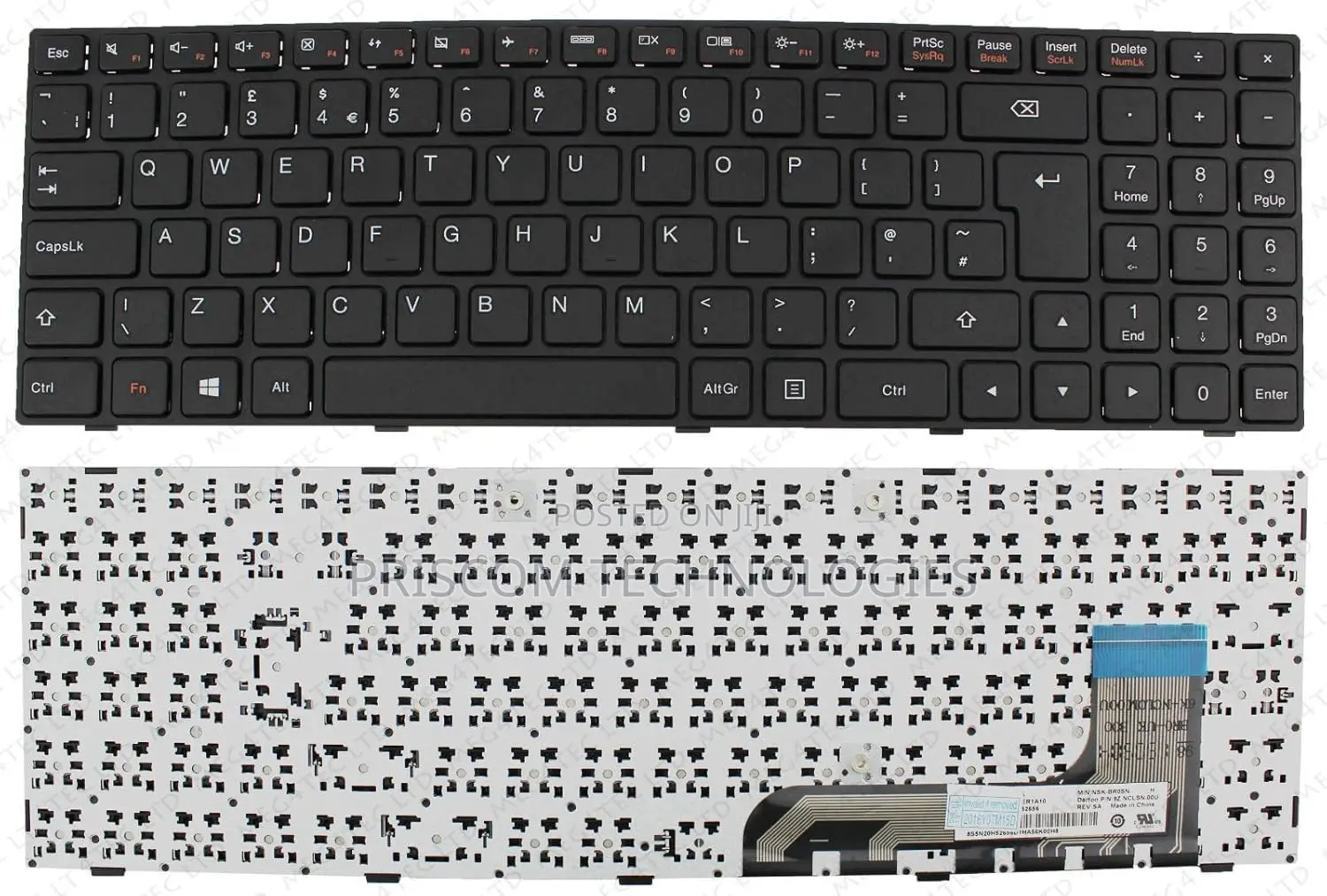 Laptop Keyboard For Lenovo Ideapad 100s-11iby Series