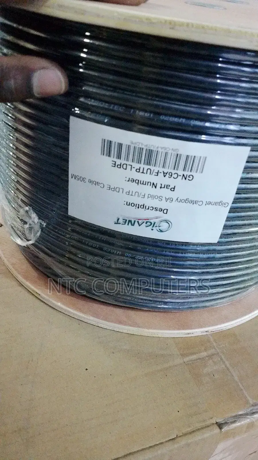 Giganet Cat 6a F/Utp Ldpe Outdoor