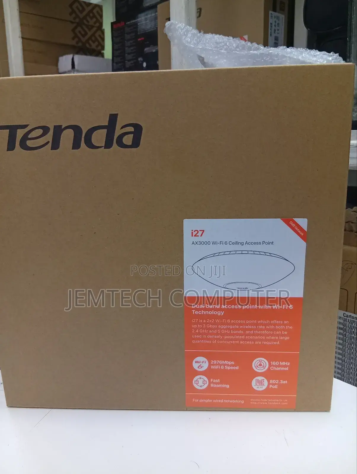 I27 Ax3000 Wifi 6 Tenda Access Point ^°Ax3000