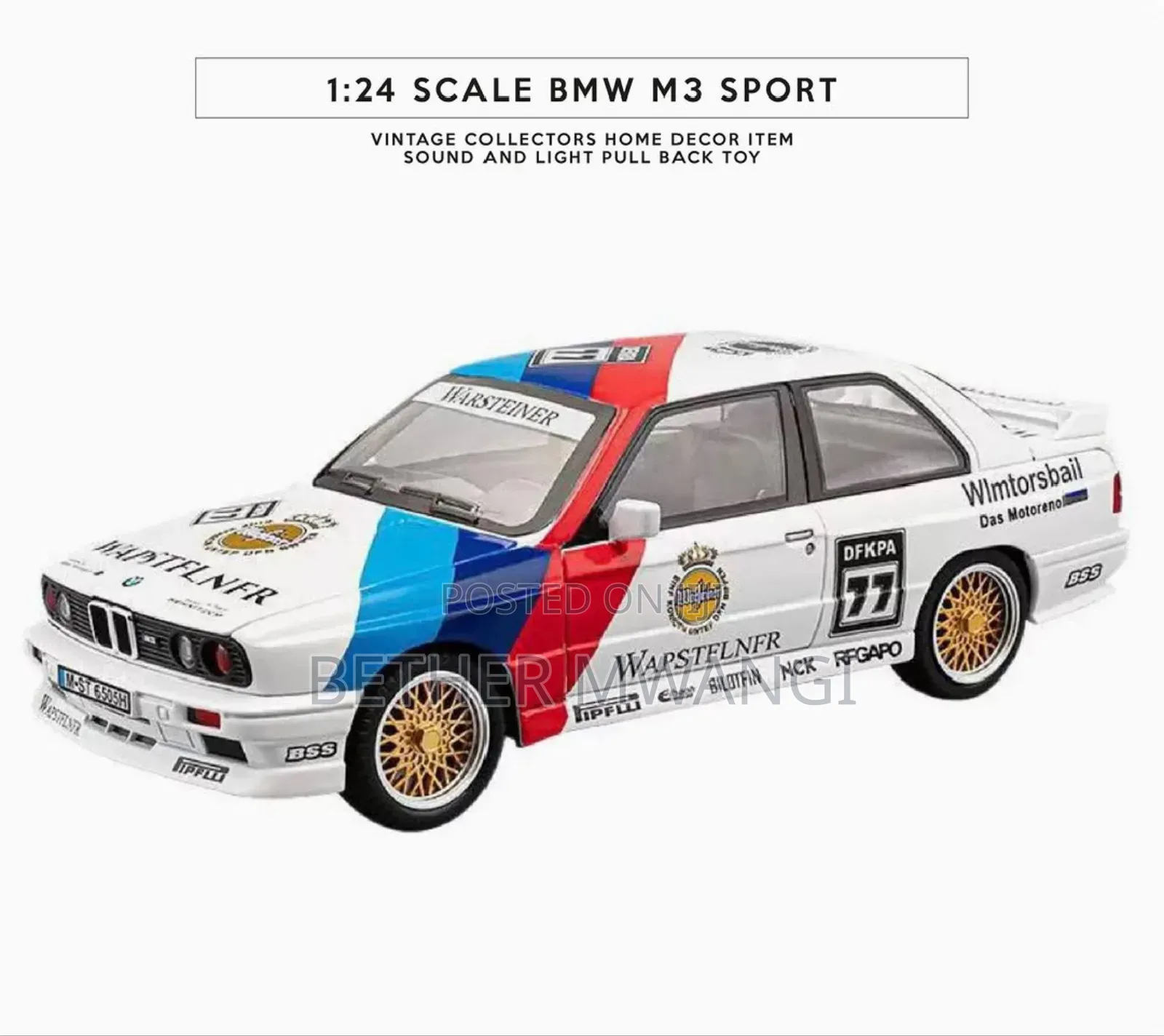BMW M3 Sport Die Cast Car in Kenya