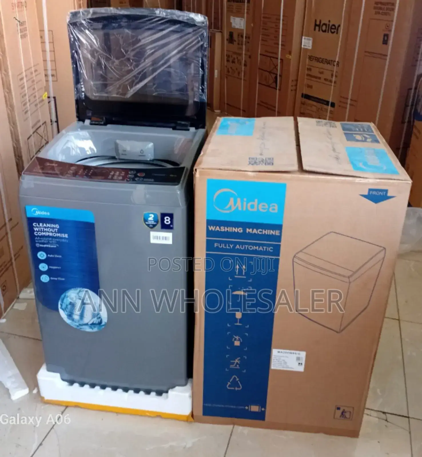 Good Working 8kg Midea Full Automatic Washing ##