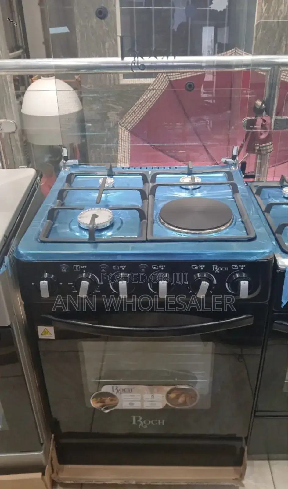 3+1 Hot Plate Roch 60 by 60 Cooker C/8
