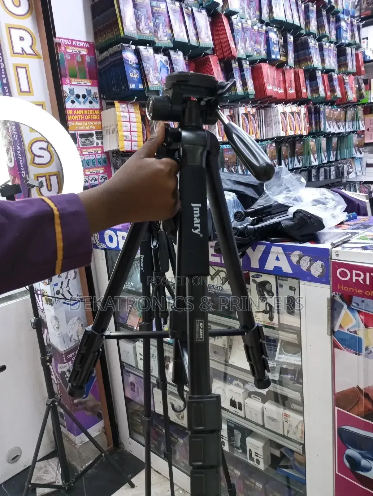 Jmary Kp-2234 Professional Aluminium Tripod Stand