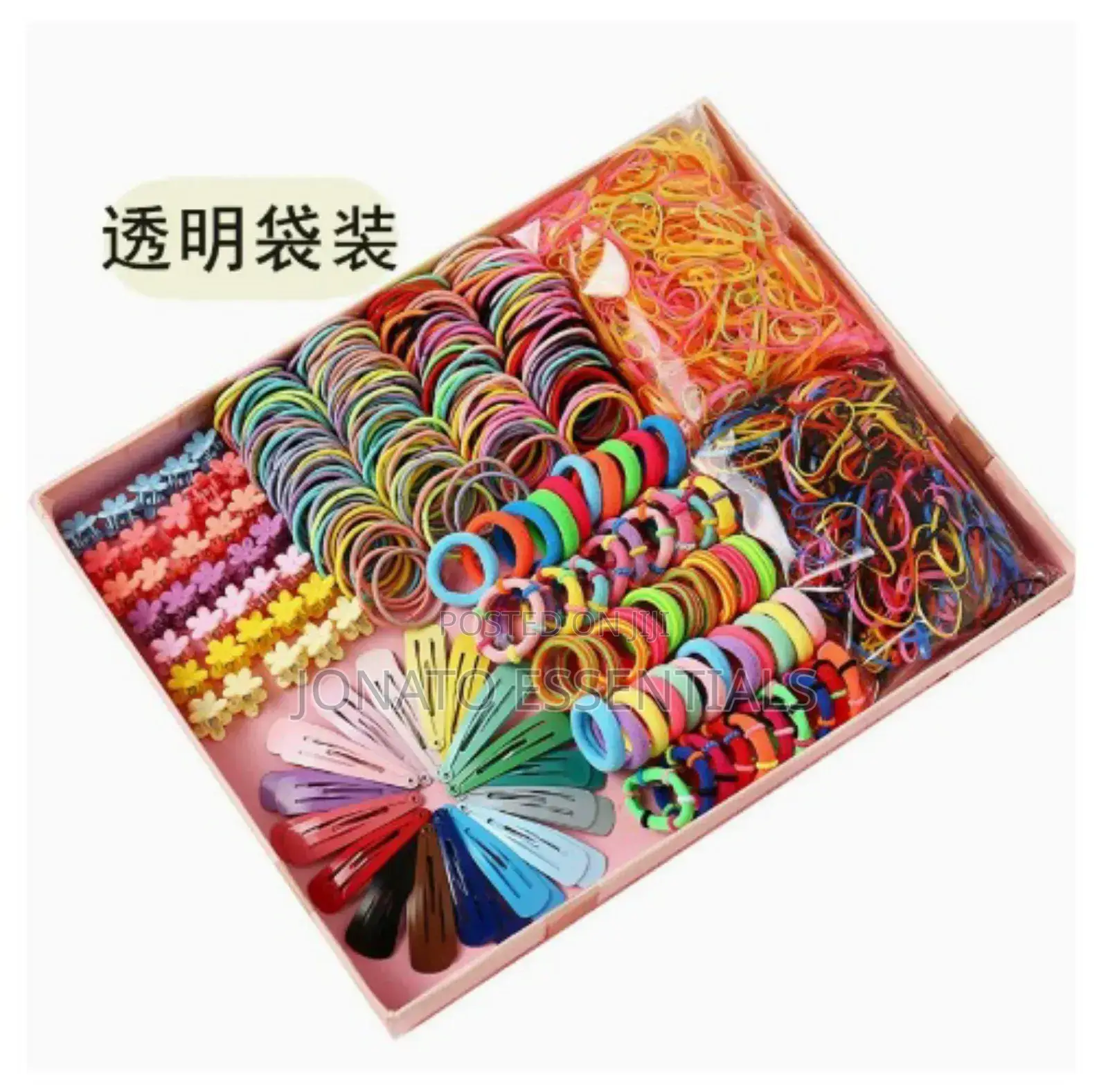 780 Pieces Girls Colorful Hair Bands, Headbands Sets