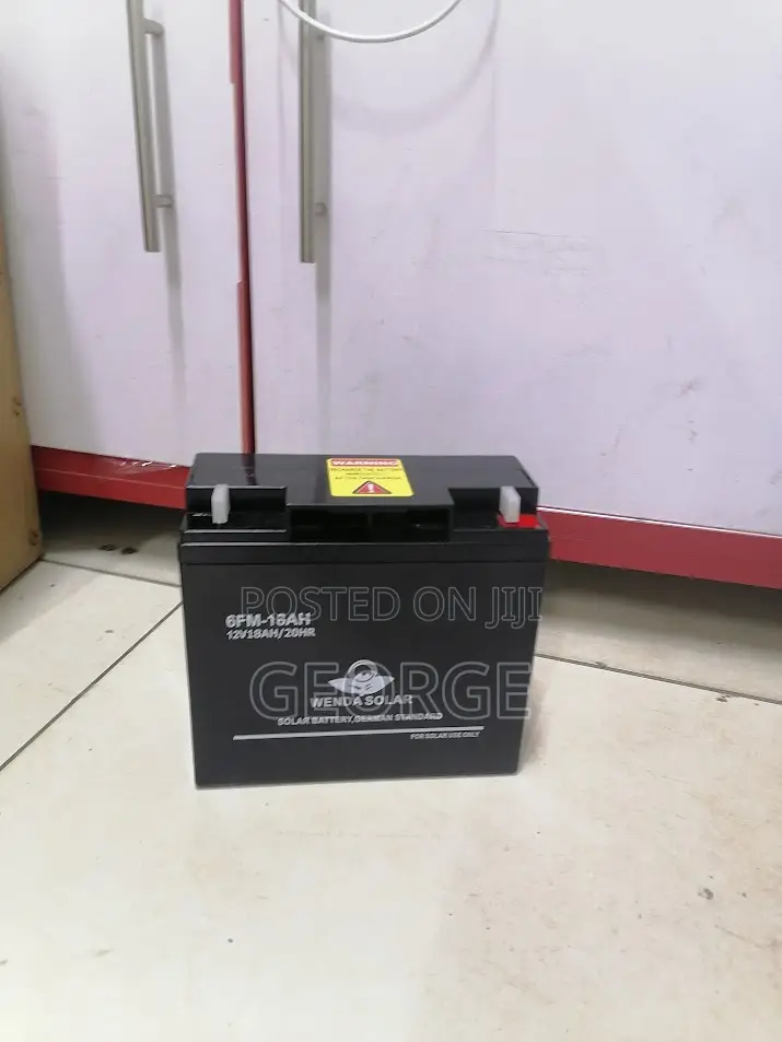 Wenda Solar 12v 18ah Maintenance Free