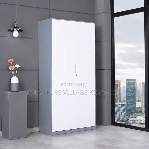 Office Cabinet: Water-Resistant Dual-Door Storage Cabinet