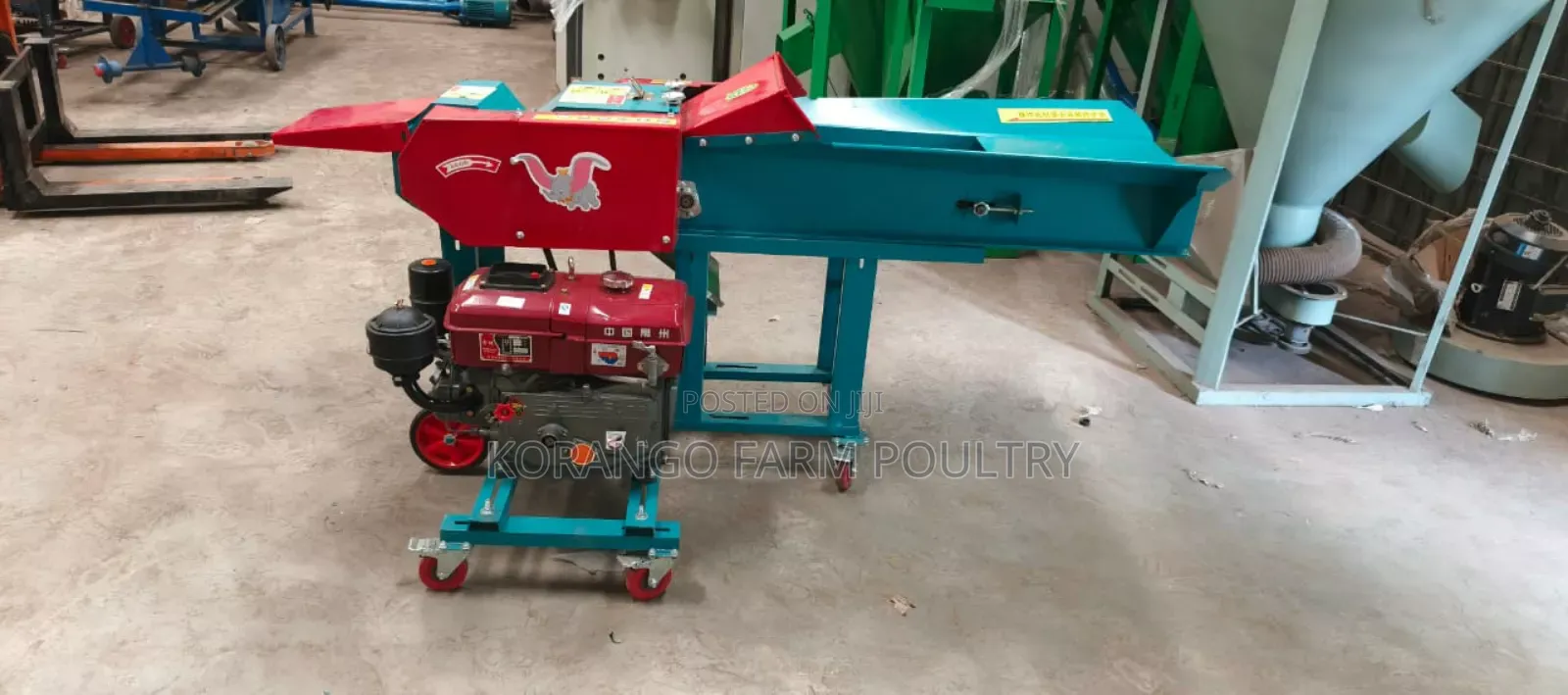 4.5 Tonne /Hr Capacity High Speed Silage Chopper Motor Option