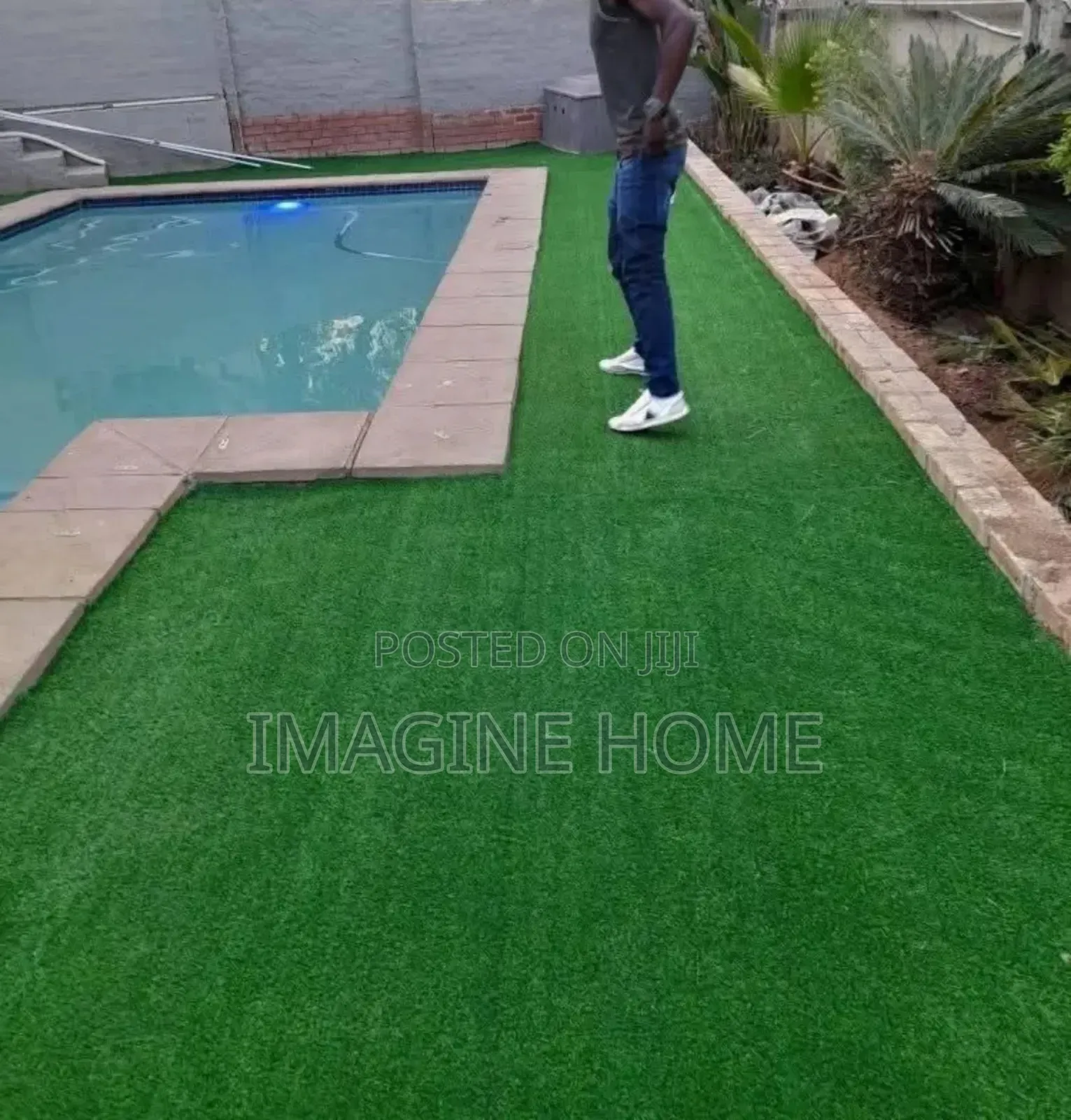 Swimming Pool Turf Grass Carpet