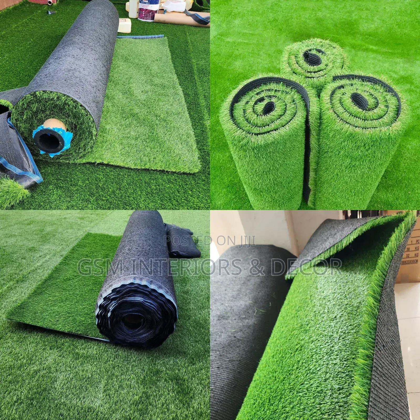 Artificial Green Grass Rolls Green Grass Glass