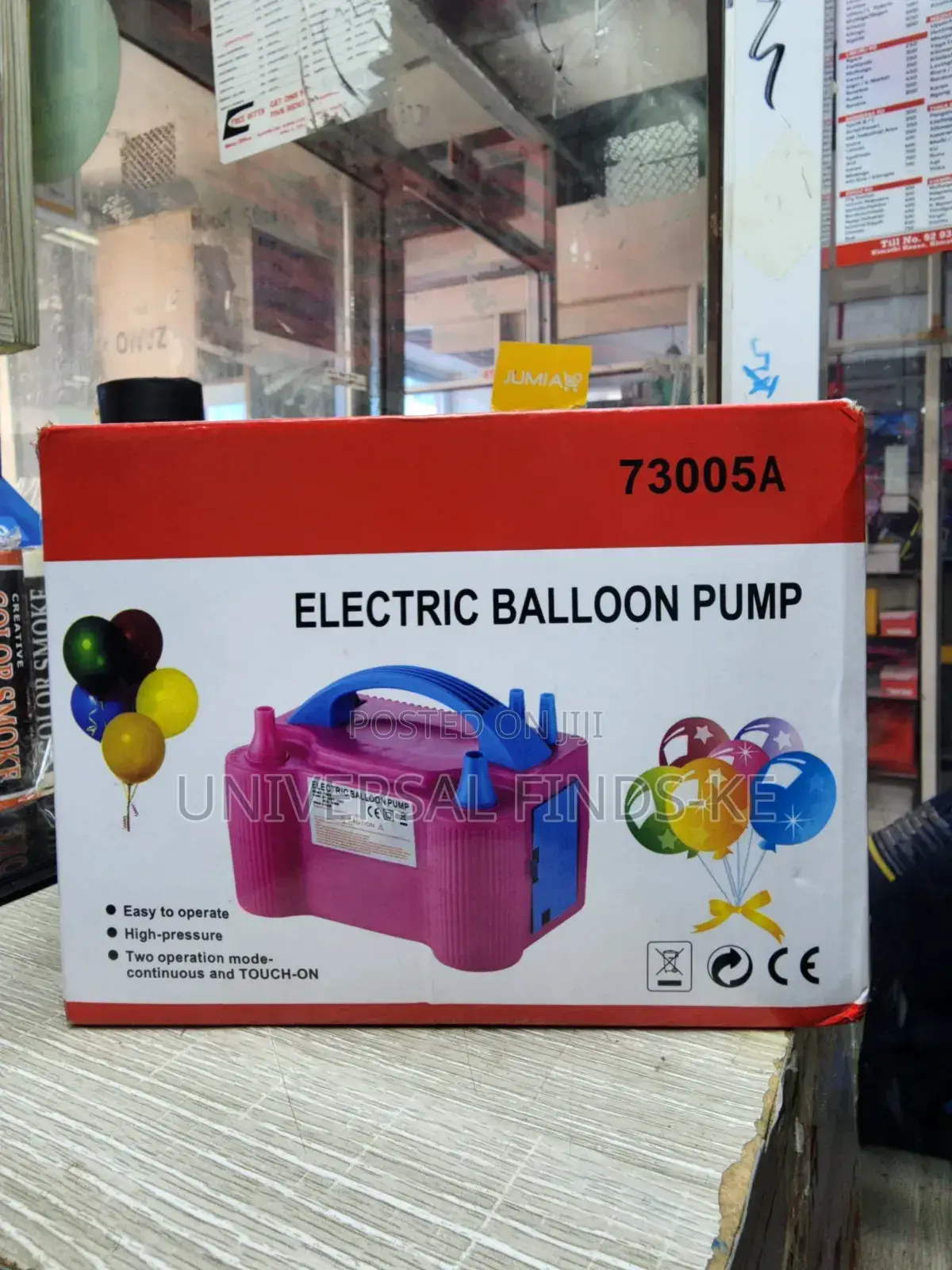 Electric Balloon Pump–Dual Nozzle,High-Pressure Model 73005a