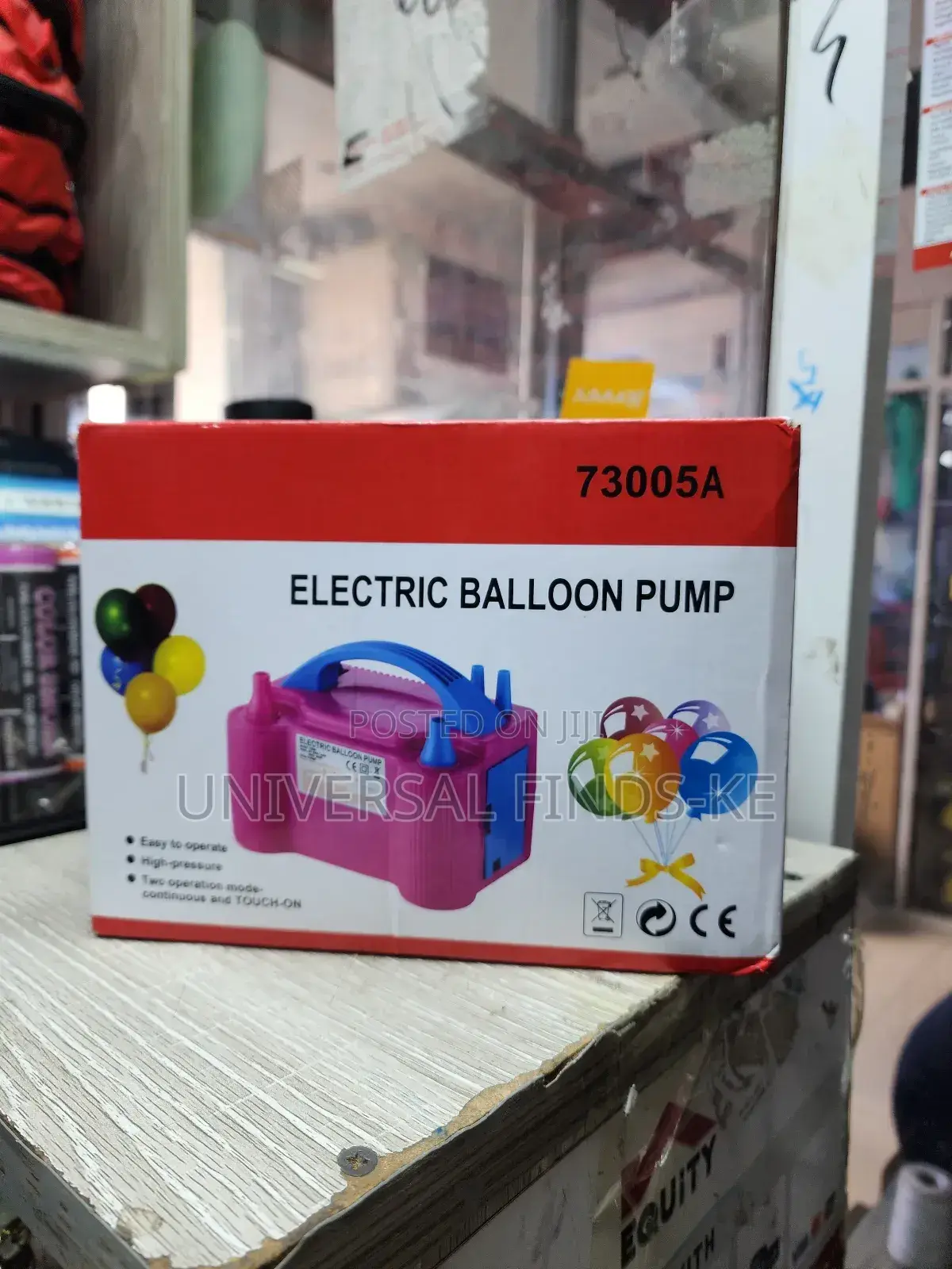 Electric Balloon Pump–Dual Nozzle,High-Pressure Model 73005a