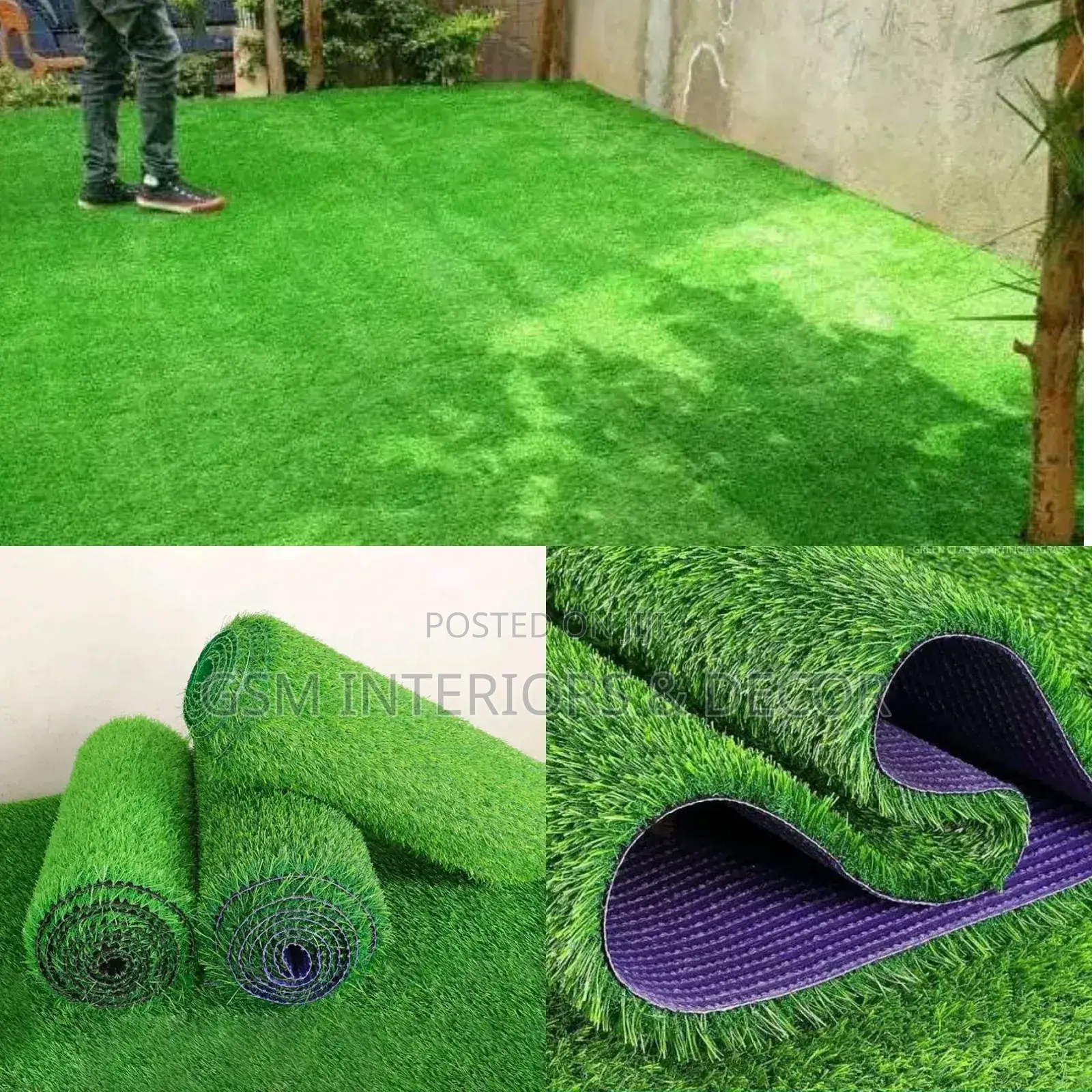 35mm Premium Green Grass Carpets Green Grass 35mm