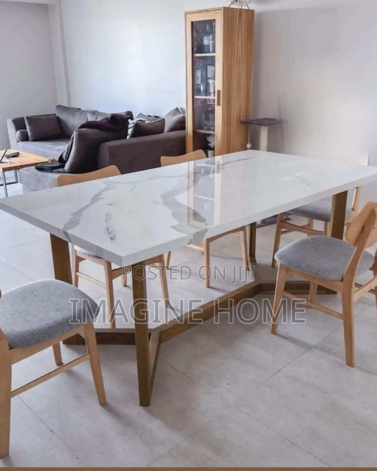 Grey Shades Marble Contact Paper