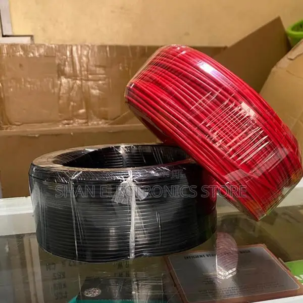 6.0mm X 90meters Single Core Cable 6.0mm – Red/Black