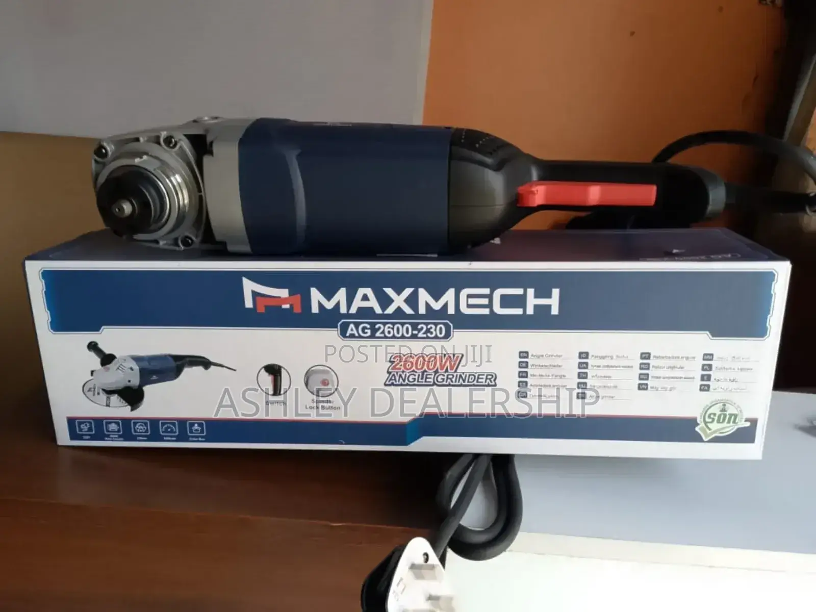 2600w Maxmech Angle Grinder