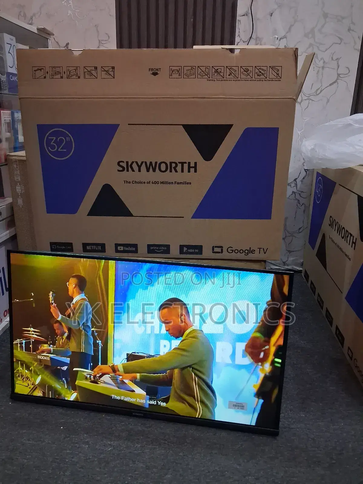 Skyworth 32e3500g Full Hd Frameless Smart Google TV(2025)