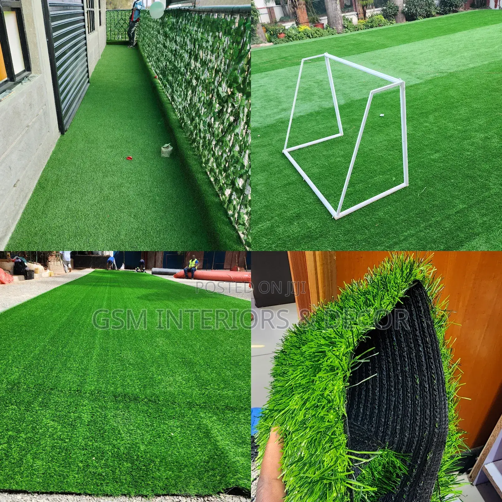 Aartificial Green Grass Carpets 2m Green Grass I